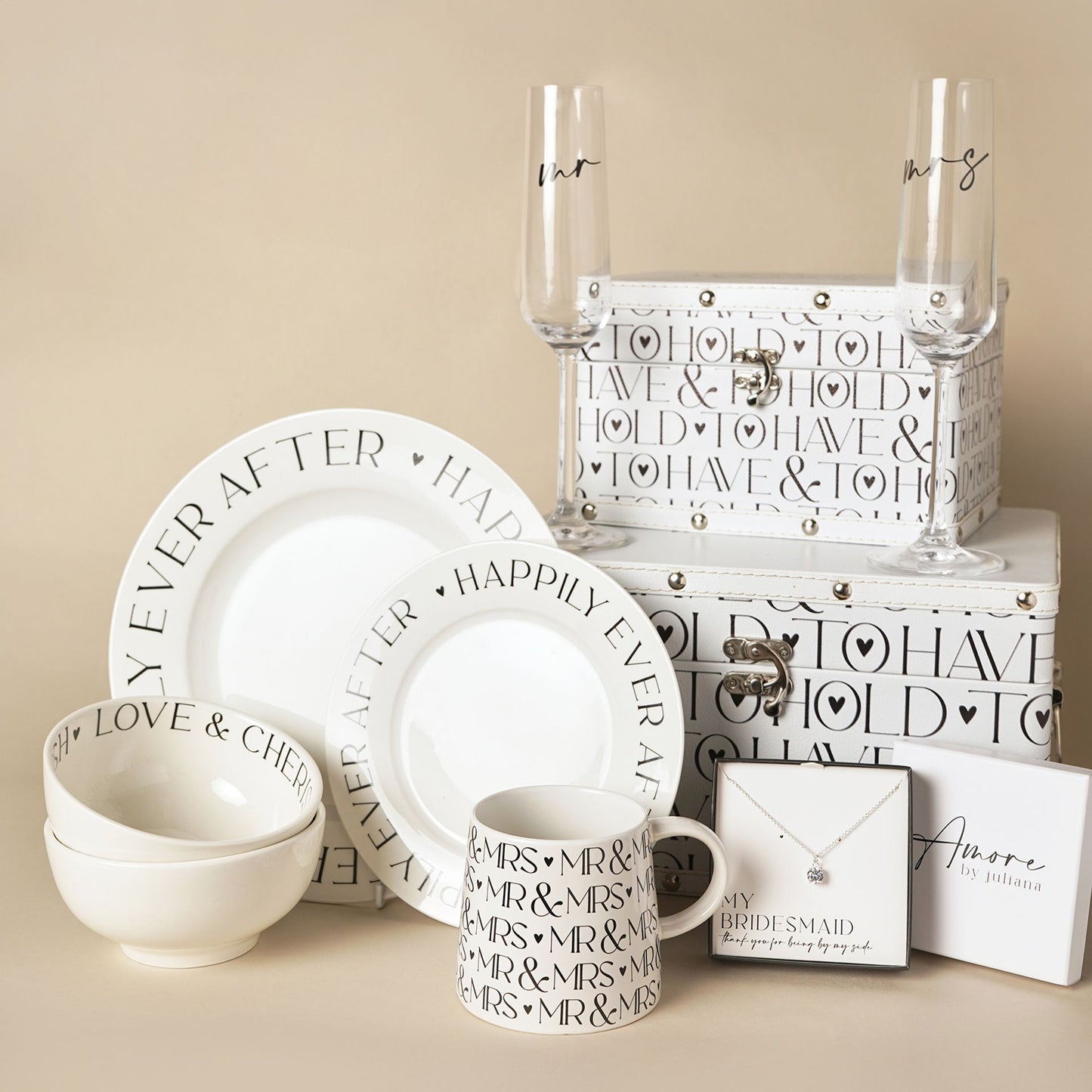 Amore Mugs Set of 2 - Love
