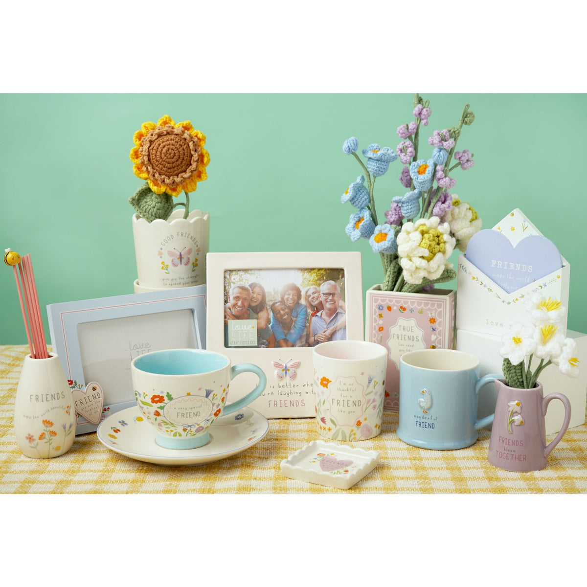 Love Life Scallop Trinket Tray - Friend