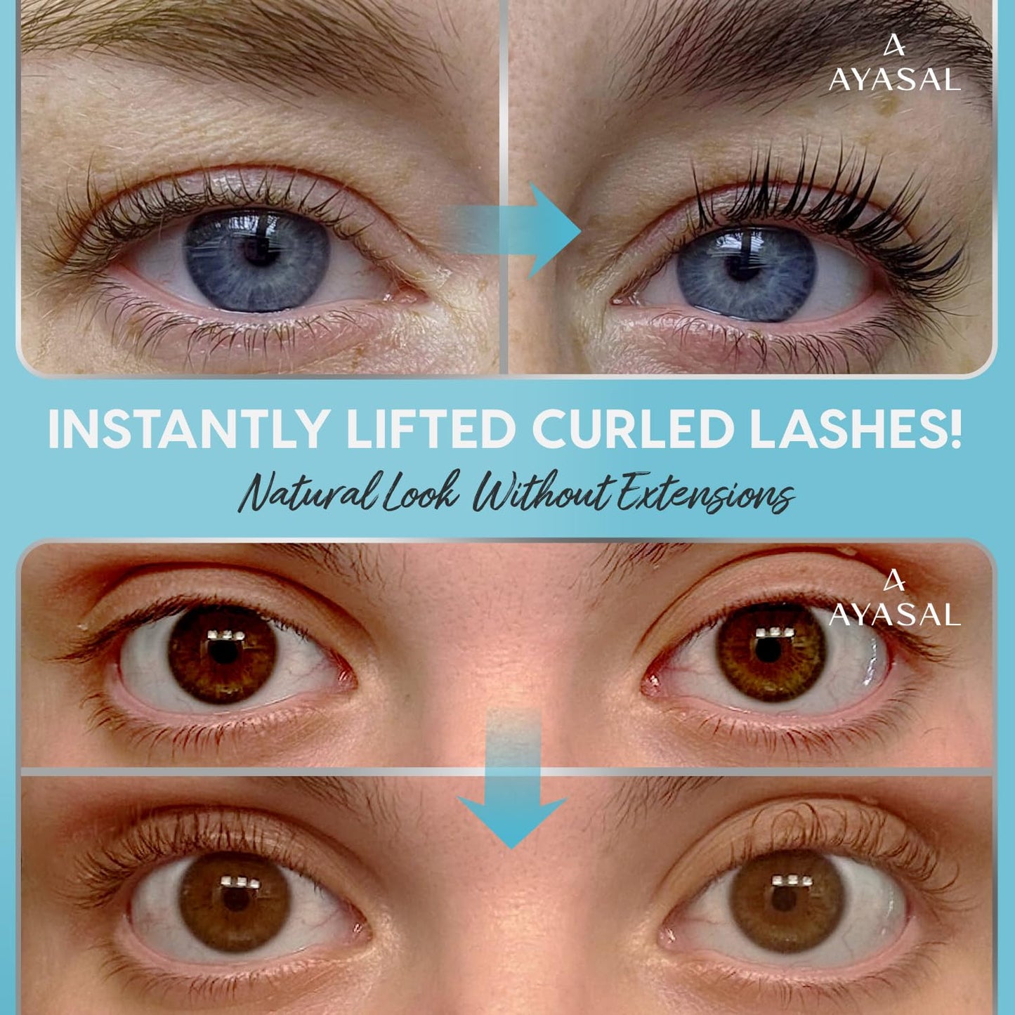 AYASAL Lash Lift Kit: Gentle Thio-Free Korean Formula for At-Home Lash Lifting