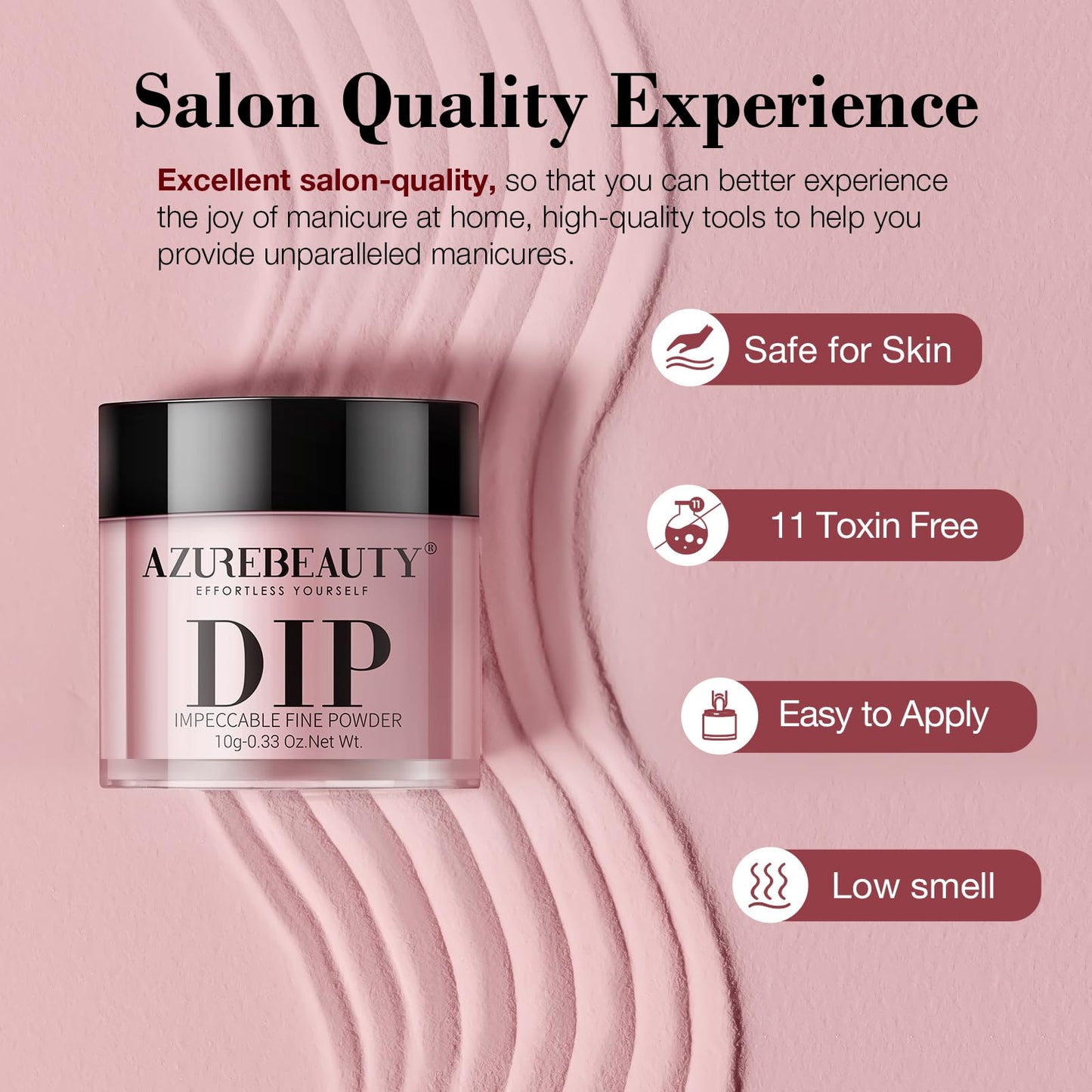 AZUREBEAUTY 31 Pcs Dip Powder Nail Kit Starter – 20 Colors + Base, Top & Activator