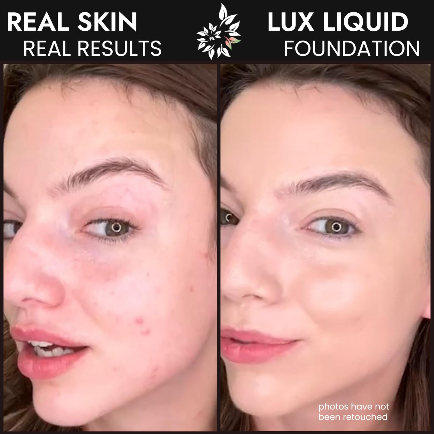 BaeBlu LUX Organic Aloe Liquid Foundation – Cream Finish, Natural Vegan, Gluten-Free, Made in USA
