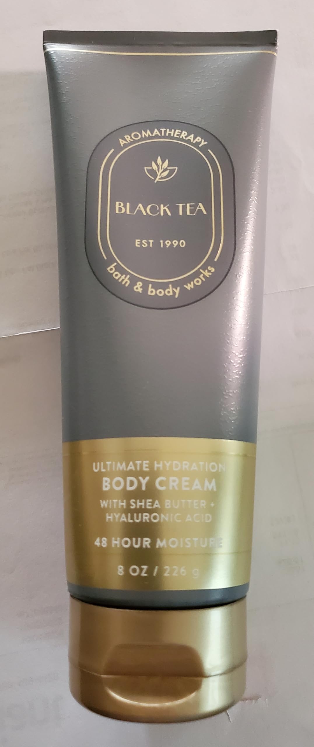 Bath & Body Works Aromatherapy Black Tea Ultimate Hydration Body Cream — Pack of 2 (8 oz each)