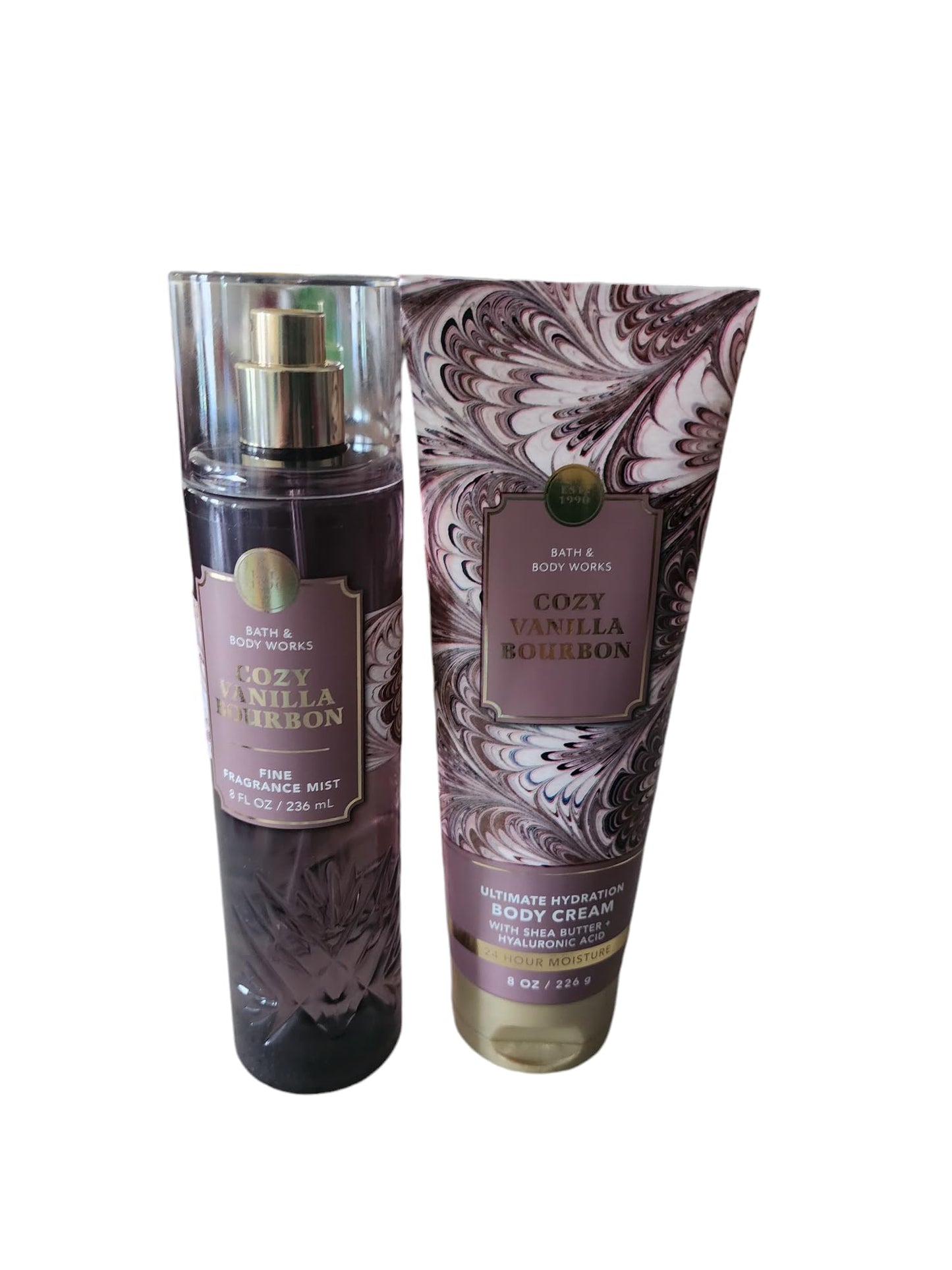 Bath & Body Works Fragrance Gift Set – Vanilla Bourbon Mist & Cream