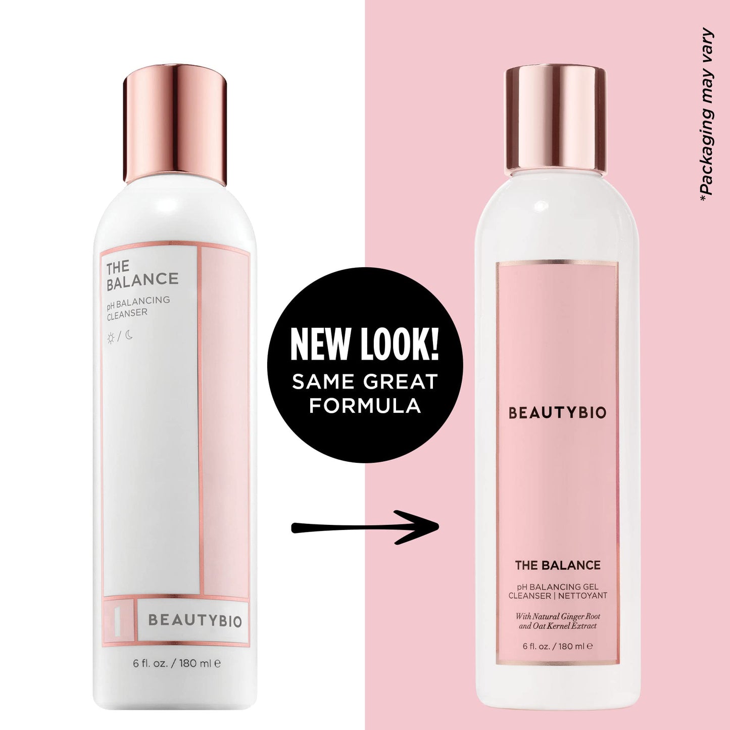BeautyBio The Balance pH Balancing Facial Cleanser – No Scent, 6 Fl Oz