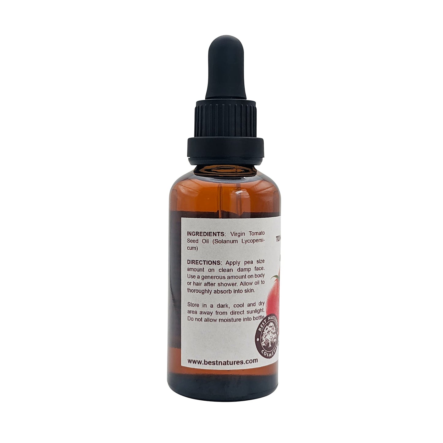 Best Nature's Tomato Seed Oil – Cold Pressed, Unrefined (2 oz) | Skin & Hair Moisturizer | Best Nature's Cosmetics