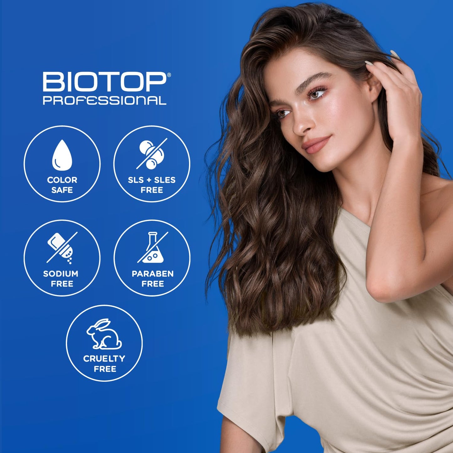 Biotop Professional 04 Hair Loss Shampoo – Biotin, Red Clover & Citric Acid – Strengthening for Thinning Hair – 16.9 oz