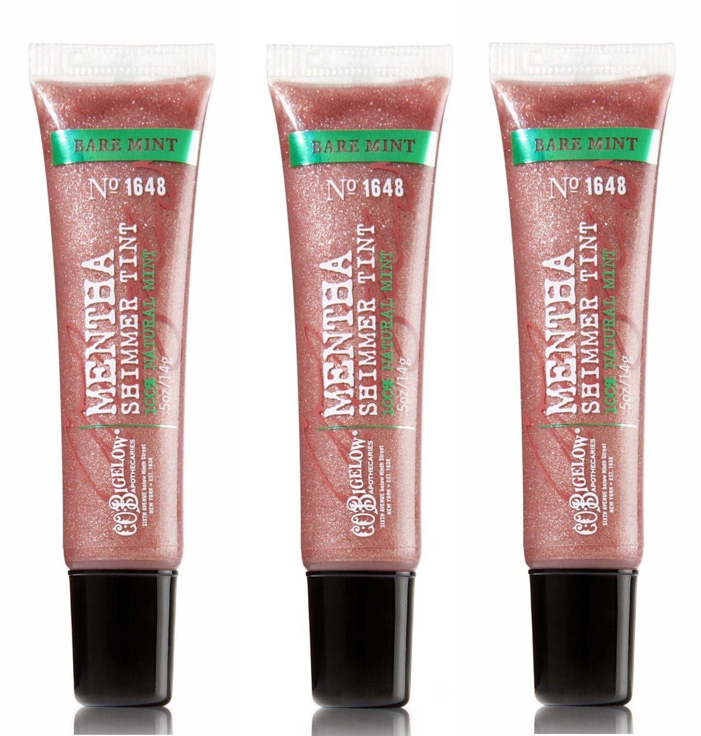 C.O. Bigelow Mentha Shimmer Tint Bare Mint – 3 Pack #1648