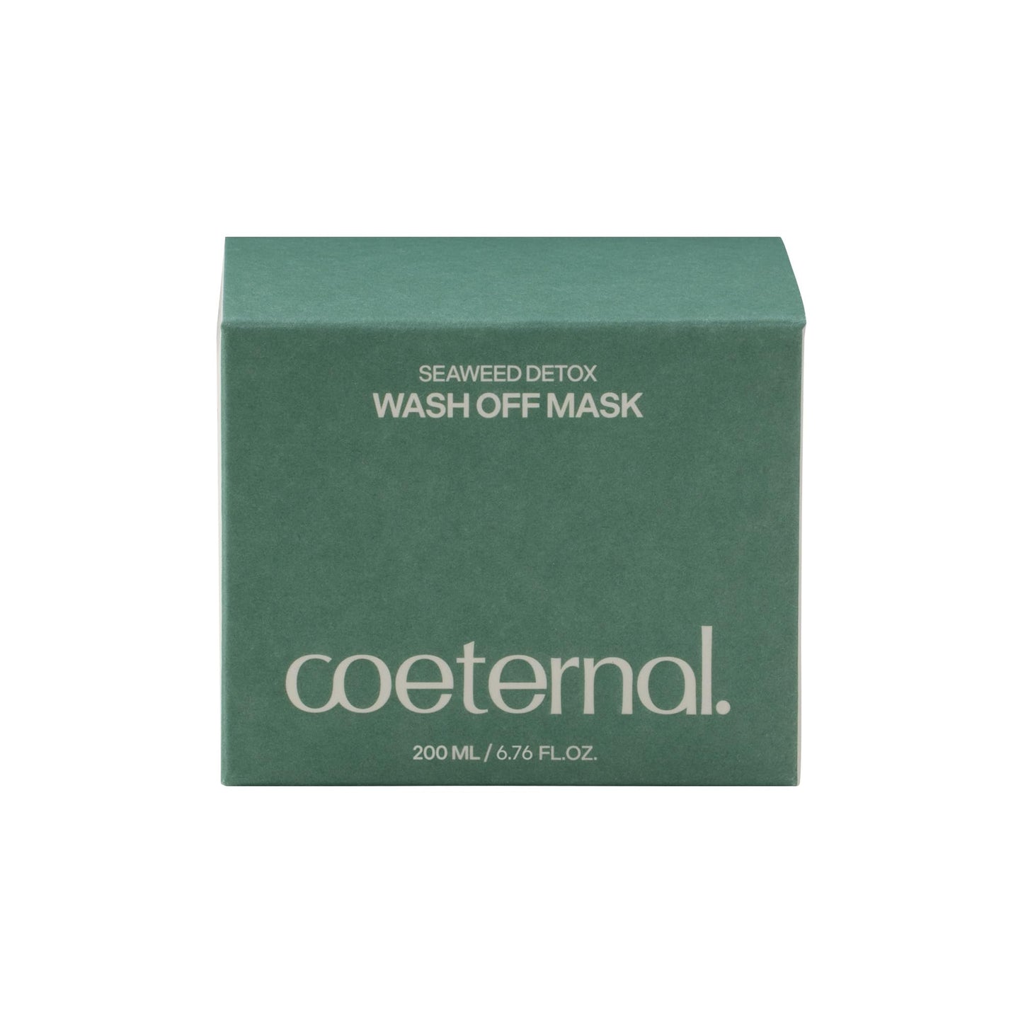 coeternal Seaweed Detox Wash Off Mask – Cooling Clay Mask for Pores & Deep Cleansing (200 ml)