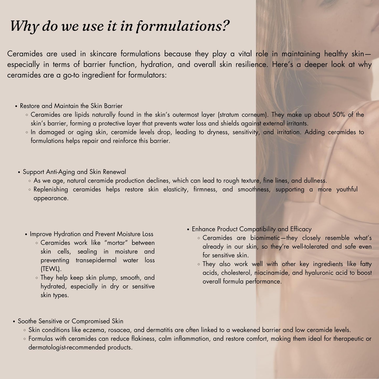 Dermaskin Labs Ceramide 3 Powder – Cosmetic Grade Ceramides for Skin and Hair Formulations