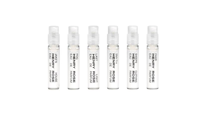 Henry Rose Fresh Discovery Set – 6 x 1.5ml Travel Sprays | EWG Verified & Cradle to Cradle Certified