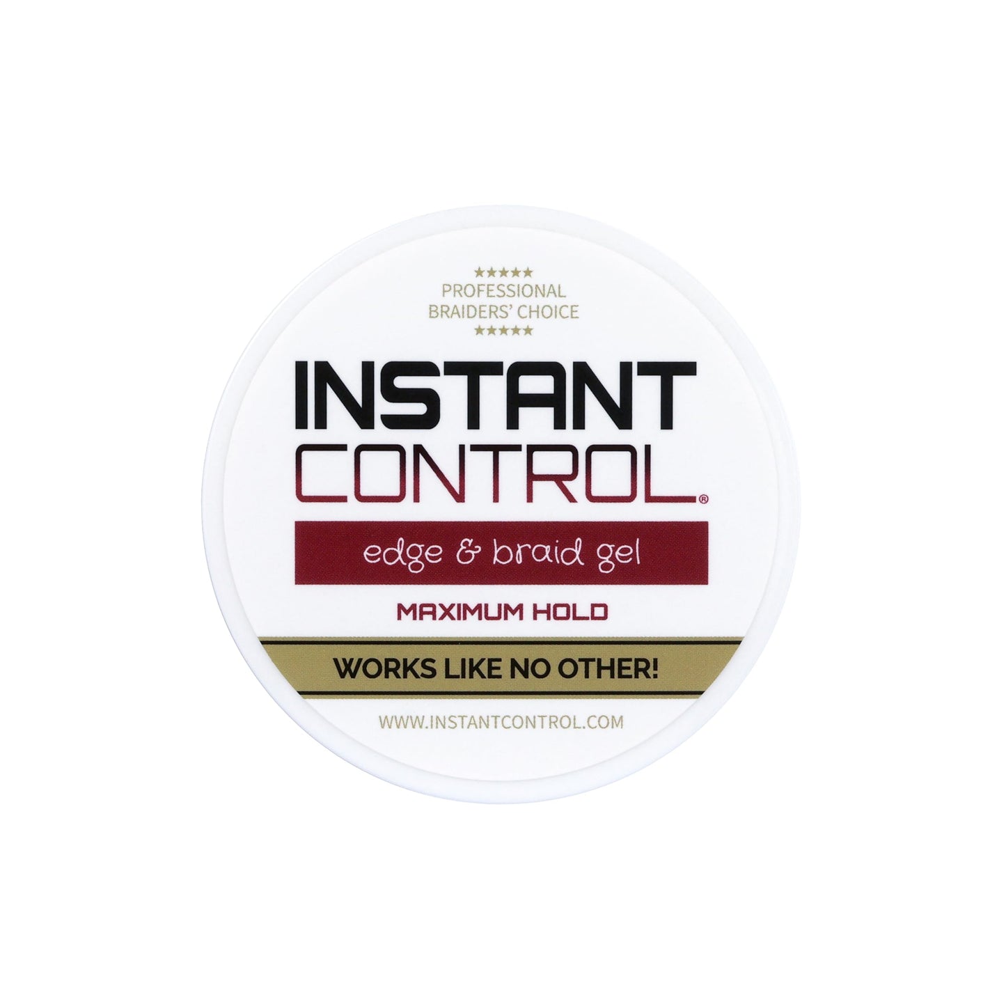 Instant Control Edge & Braid Gel – 16oz Water-Soluble Edge Pomade