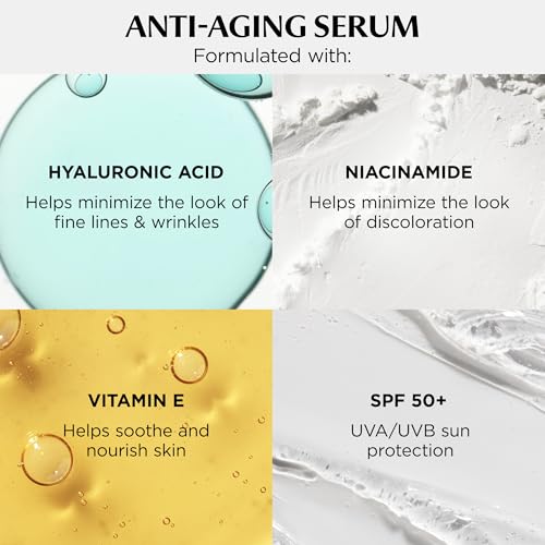 IT Cosmetics CC+ Cream Travel (Fair Porcelain) – SPF 50+ Full Coverage Foundation & Hydrating Serum