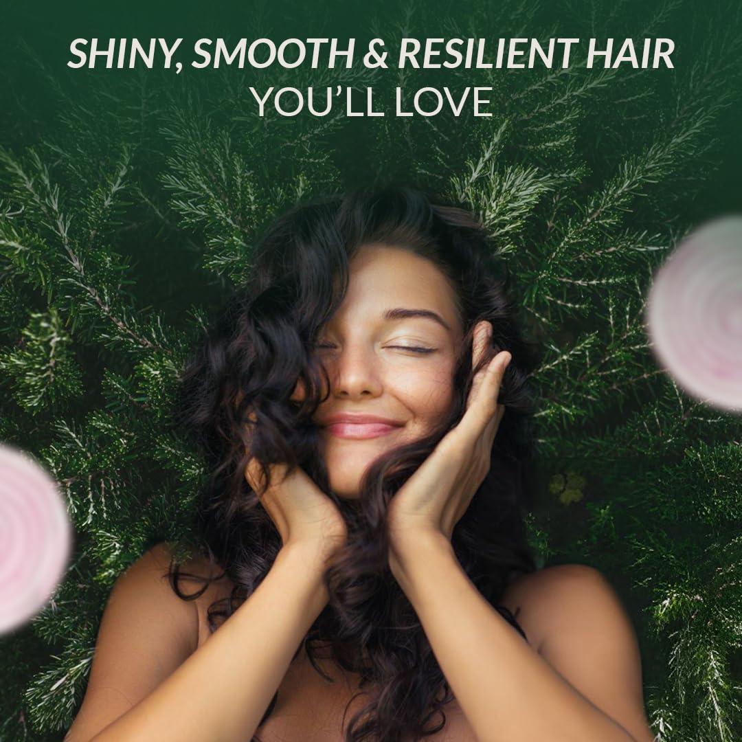 Karvannall Rosemary Biotin Shampoo & Hair Mask Set – Anti-Thinning, Onion Extract, Collagen & Vitamin E