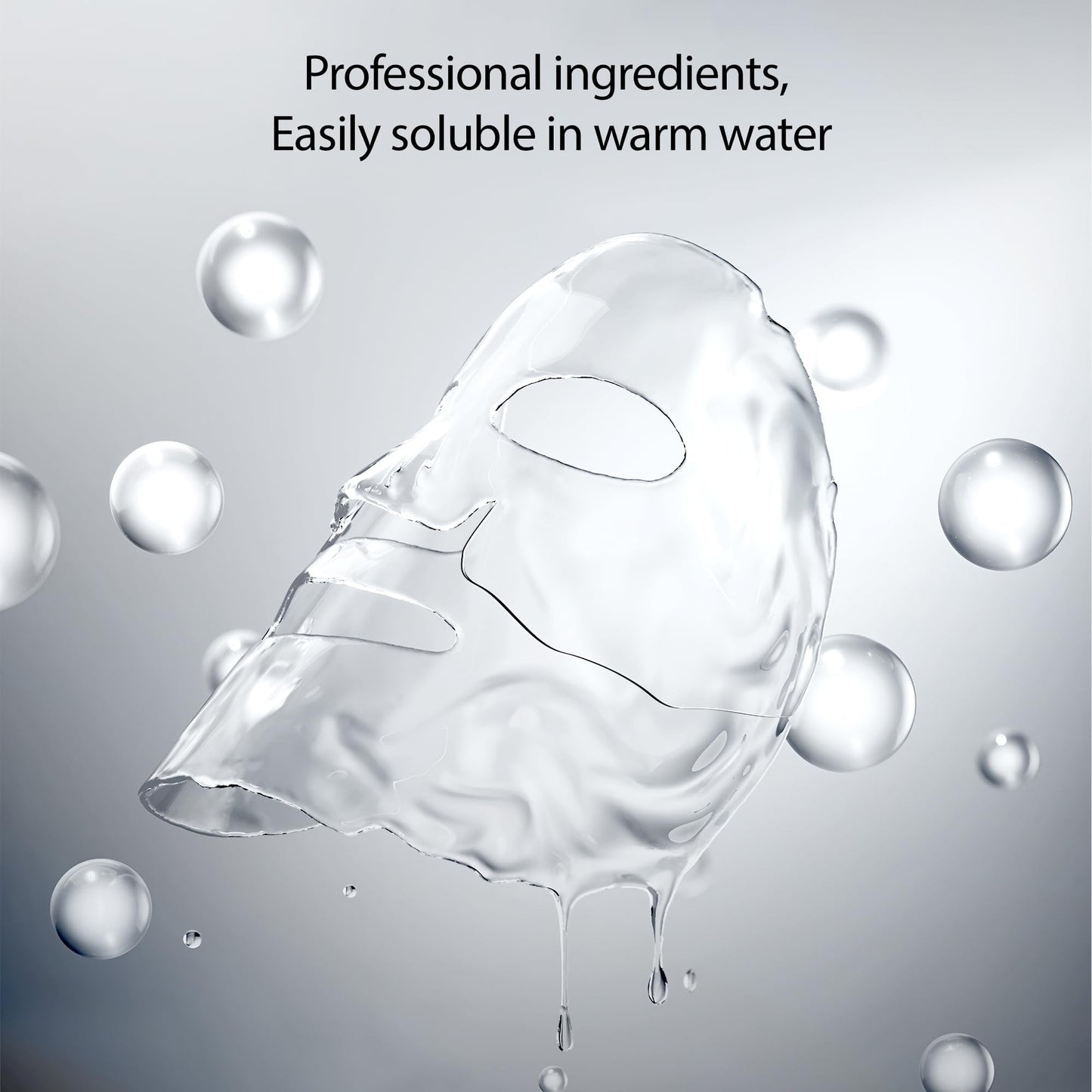 Lingmeier Hydrating Overnight Collagen Mask – 4 Sheets for Deep Moisture & Elasticity