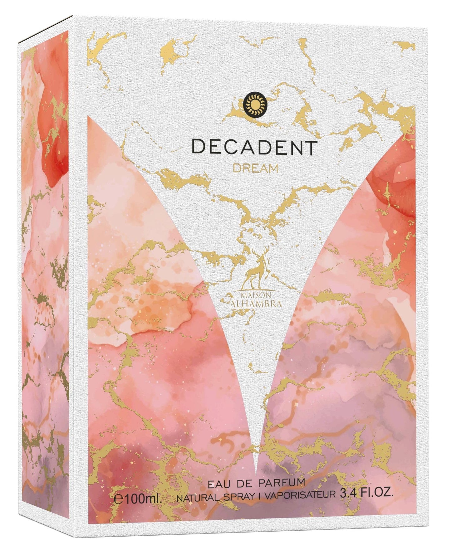 Maison Alhambra Decadent Dream Eau de Parfum Spray - 100 ml | Unisex Sweet Floral with Warm Resinous Depth