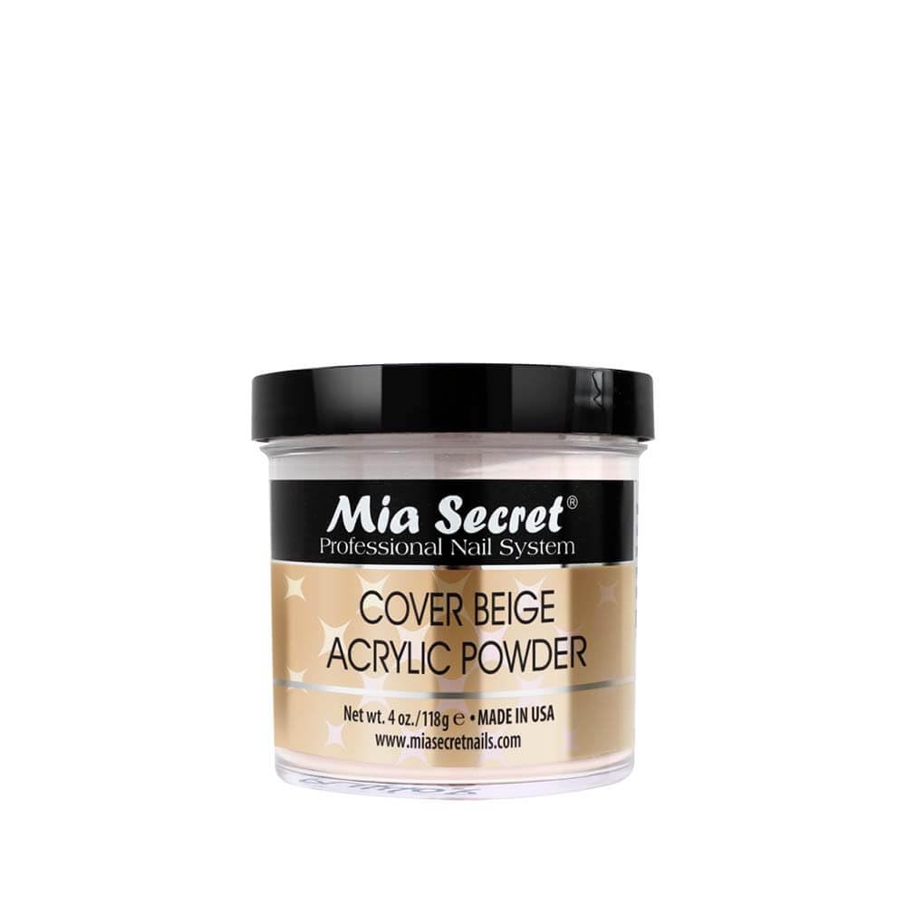 Mia Secret Acrylic Powder Cover Beige – Nail Bed Lengthening & Imperfection Coverage