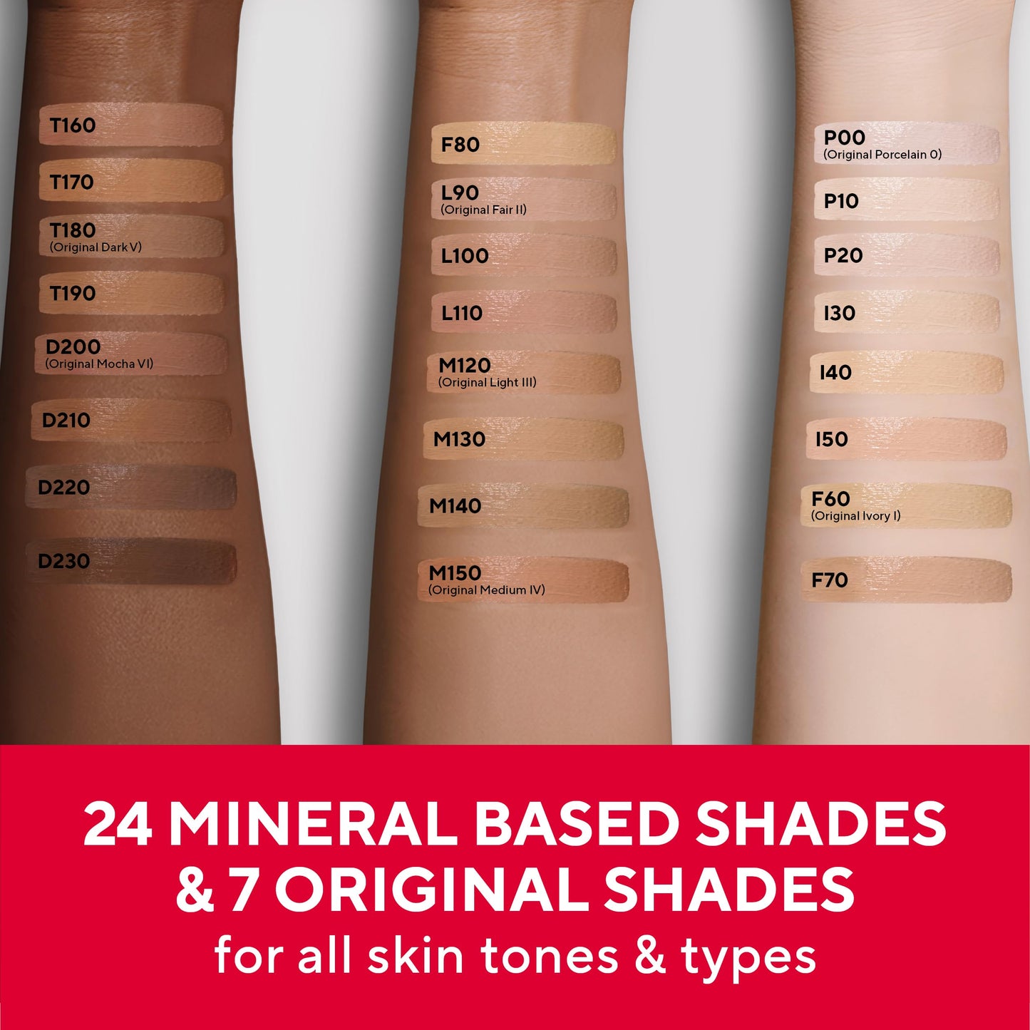 Mirabella Invincible HD Liquid Foundation – Hydrating Full-Coverage Demi-Matte for All Skin Types
