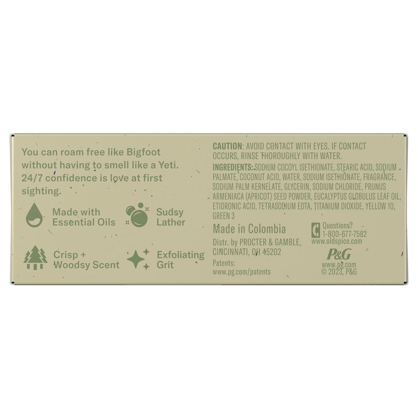 Old Spice Off the Grid Bar Soap for Men – Sandalwood + Aloe, 6-Pack, 5.0 oz