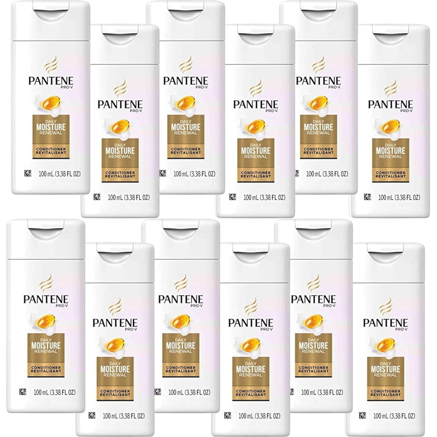 Pantene Daily Moisture Renewal Conditioner 3.38 oz — 12 Pack