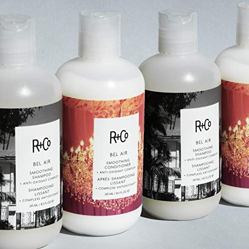 R+Co Bel Air Smoothing Shampoo + Anti-Oxidant Complex – 251 ml / 8.5 oz | Thermal & UV Protection
