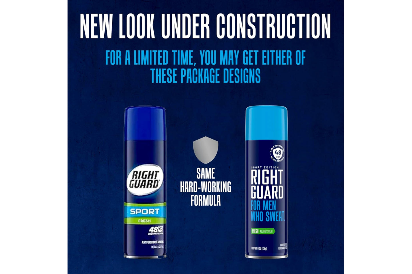 Right Guard Sport Fresh Antiperspirant Spray – 6 oz Pack of 5 | Up to 48h Odor Protection