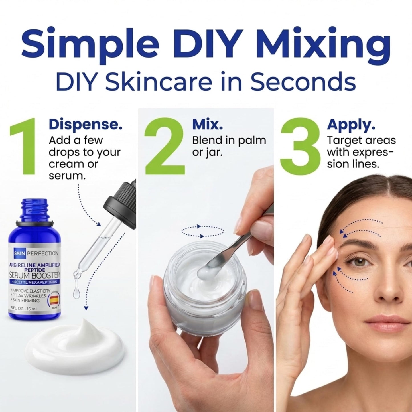Skin Perfection Argireline Amplified Peptide Solution – DIY Anti-Aging Booster with Acetyl Hexapeptide-8