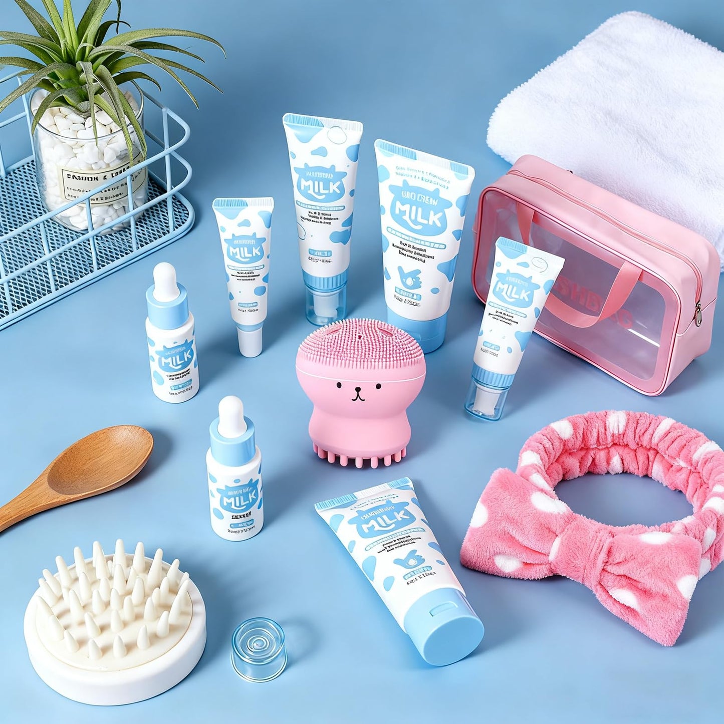 Sulily Milk Skincare Set for Kids & Teens — 12-in-1 Hydration
