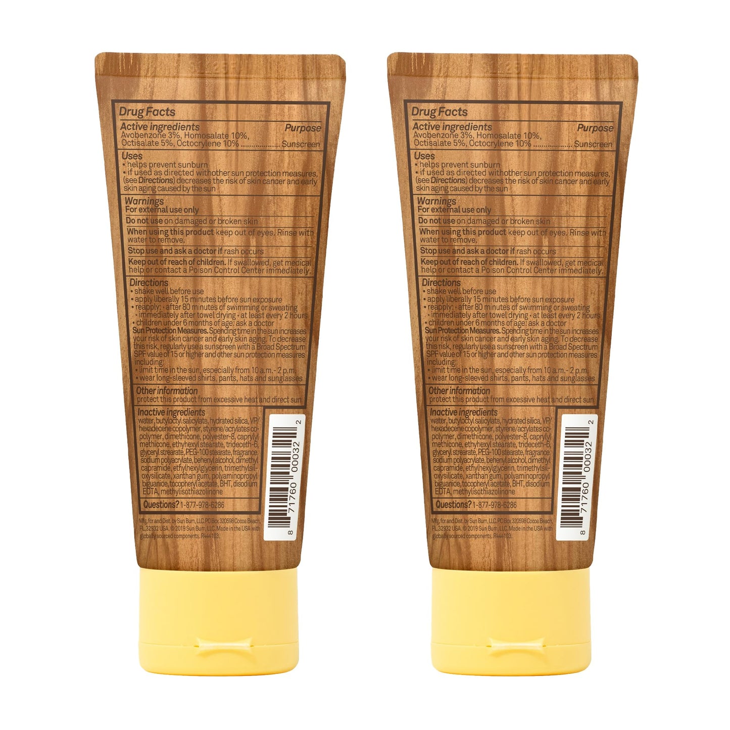 Sun Bum Original SPF 50 Sunscreen Lotion – 2 Pack, Vegan, Hawaii 104 Act Compliant, Reef-Friendly, Vitamin E