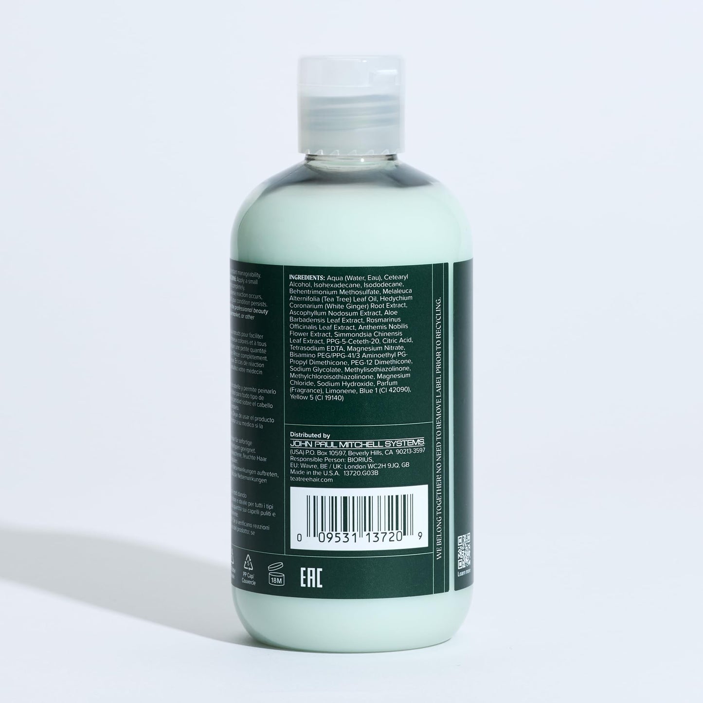 Tea Tree Special Conditioner – Detangles, Smooths & Softens for All Hair Types | 33.8 fl oz
