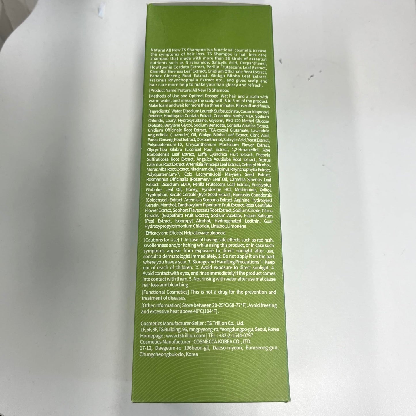TS SHAMPOO TS Natural All New Shampoo – Sulfate-Free Korean Shampoo for Sensitive Scalp with Salicylic Acid (16.9 oz) | Dandruff & Itchy Scalp Relief