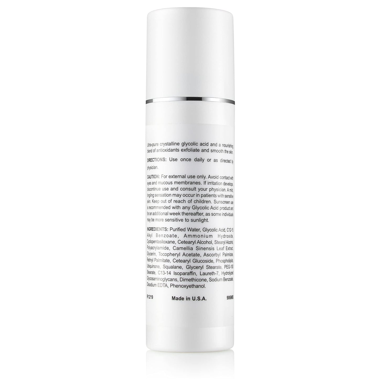 Glycolic Acid Cream 20% AHA with Vitamin Complex — Oil-Free Day & Night Moisturizer | Tutta La Pelle