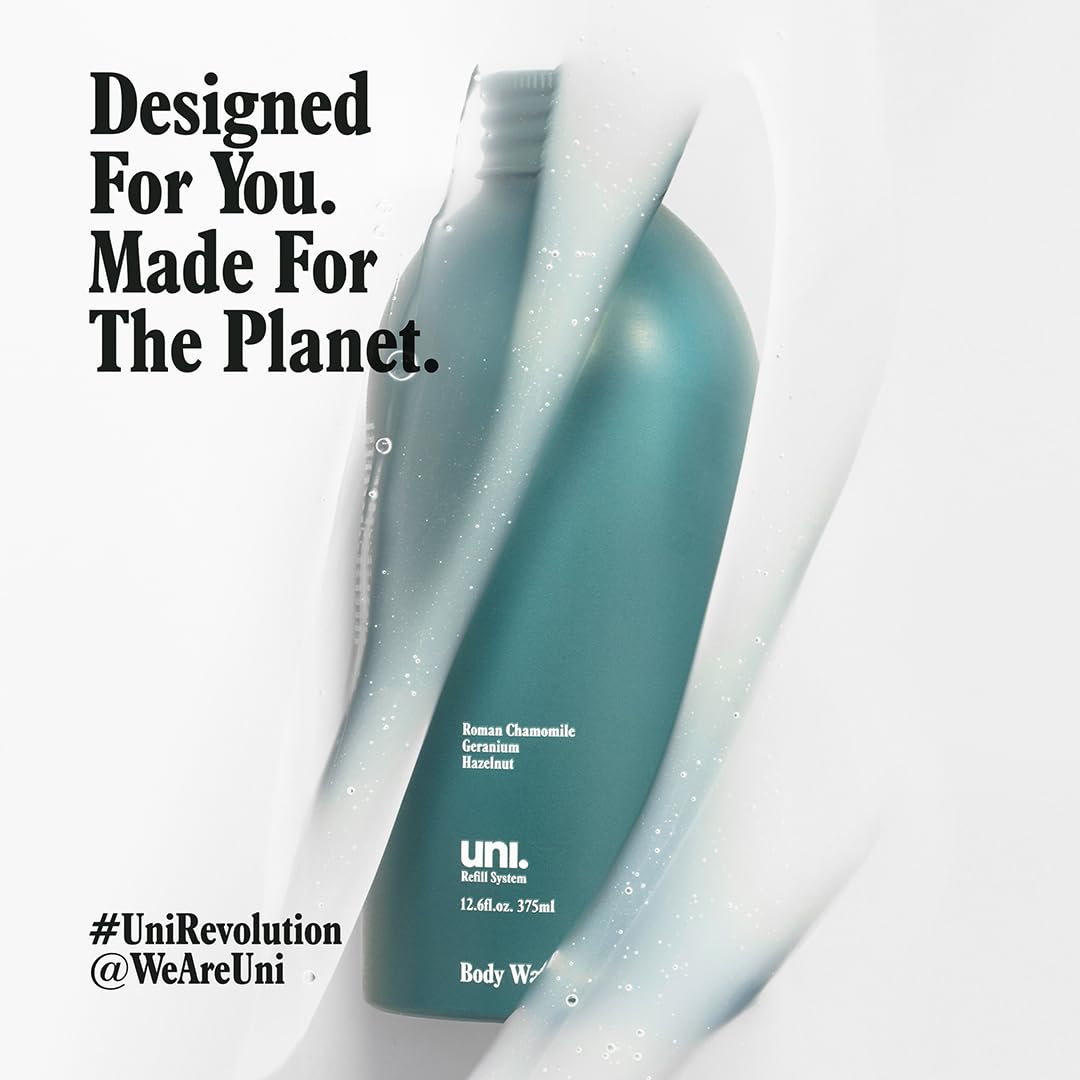 Uni Skin Shield Body Wash – Hydrating Cleanser with Aloe Vera, Kakadu Plum & Ocean-Safe Packaging