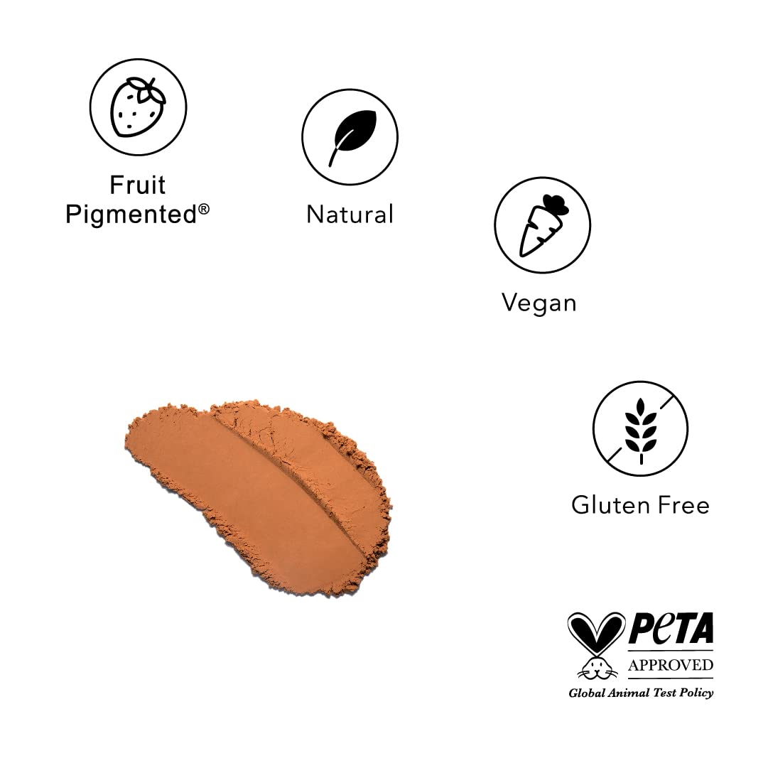 100% PURE Bamboo Blur Powder Tint – Tan Shade, Oil Control & Pore-Minimizing Matte Setting Powder