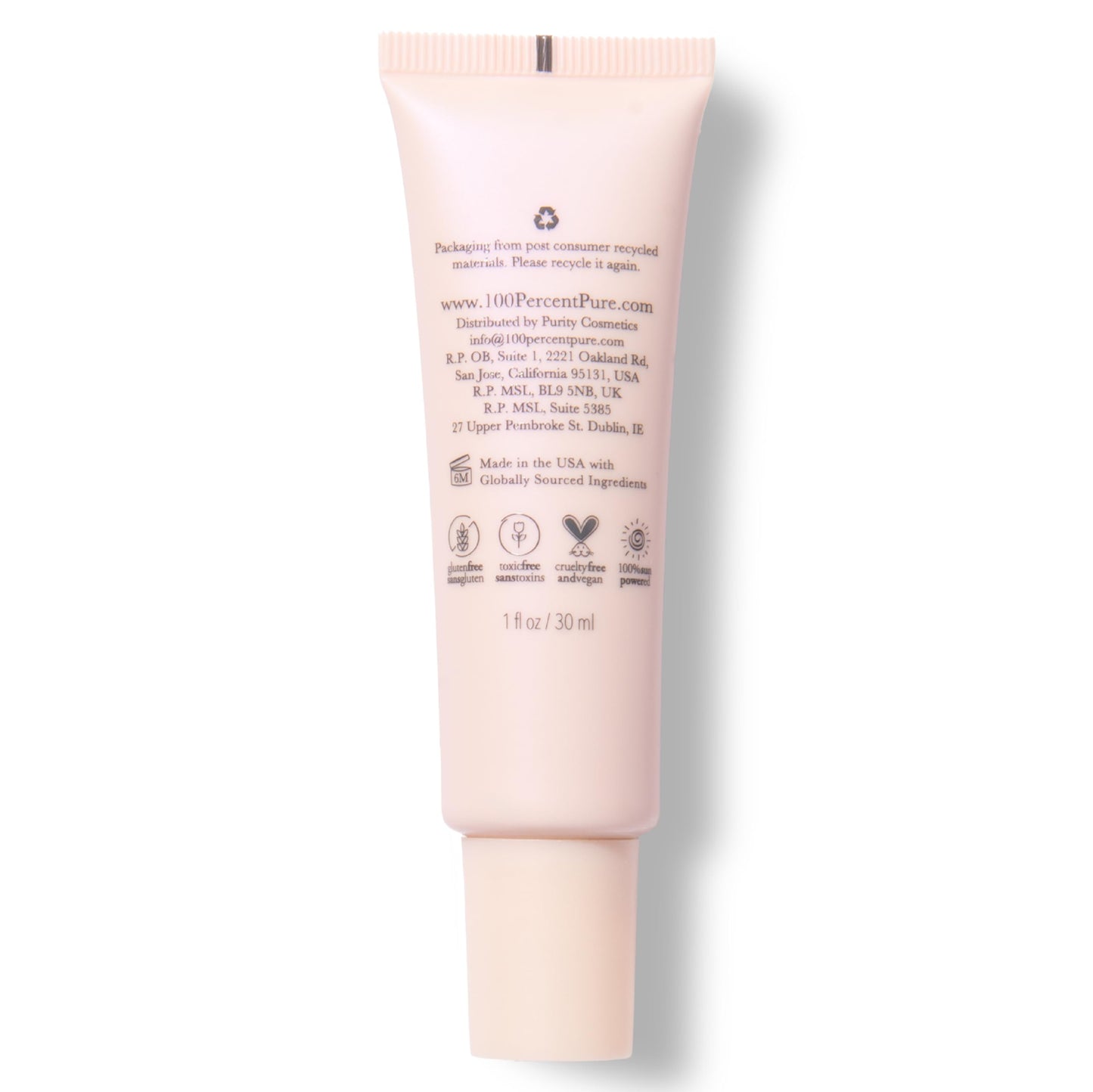 100% PURE Tinted Moisturizer – Cocoa Light/Medium, Dewy Finish, Vegan, 1 oz