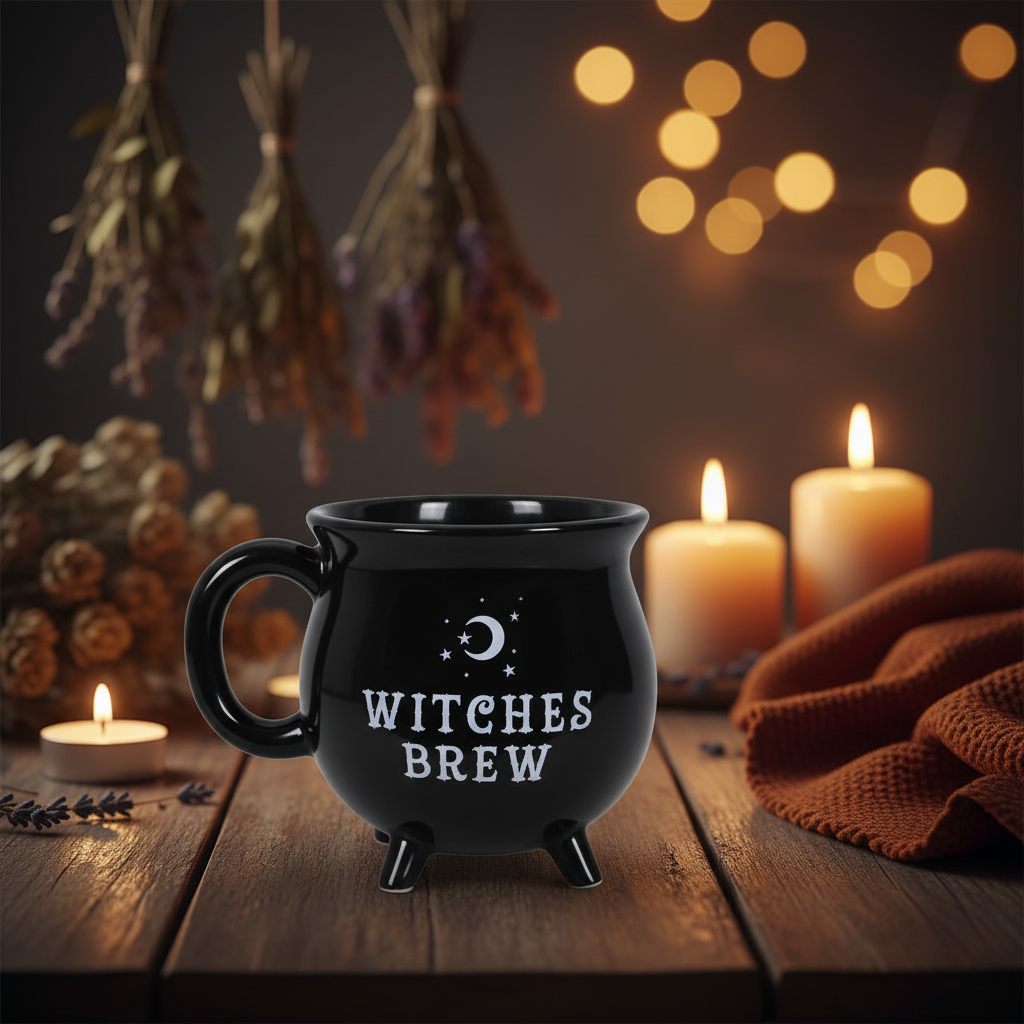 Witches Brew Cauldron Mug