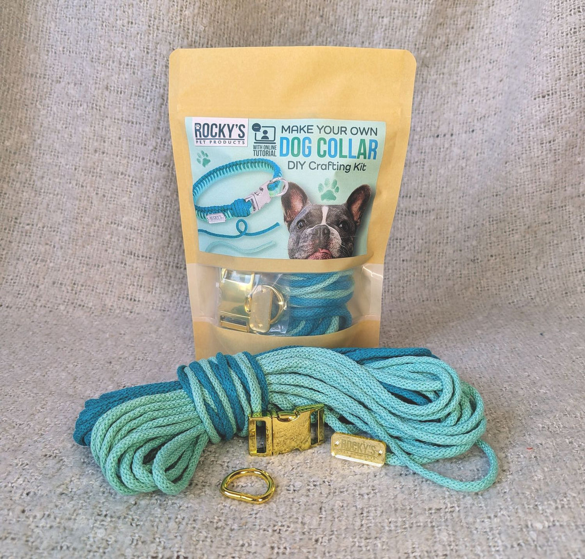 Make Your Own Dog Collar Craft Kit - MINT