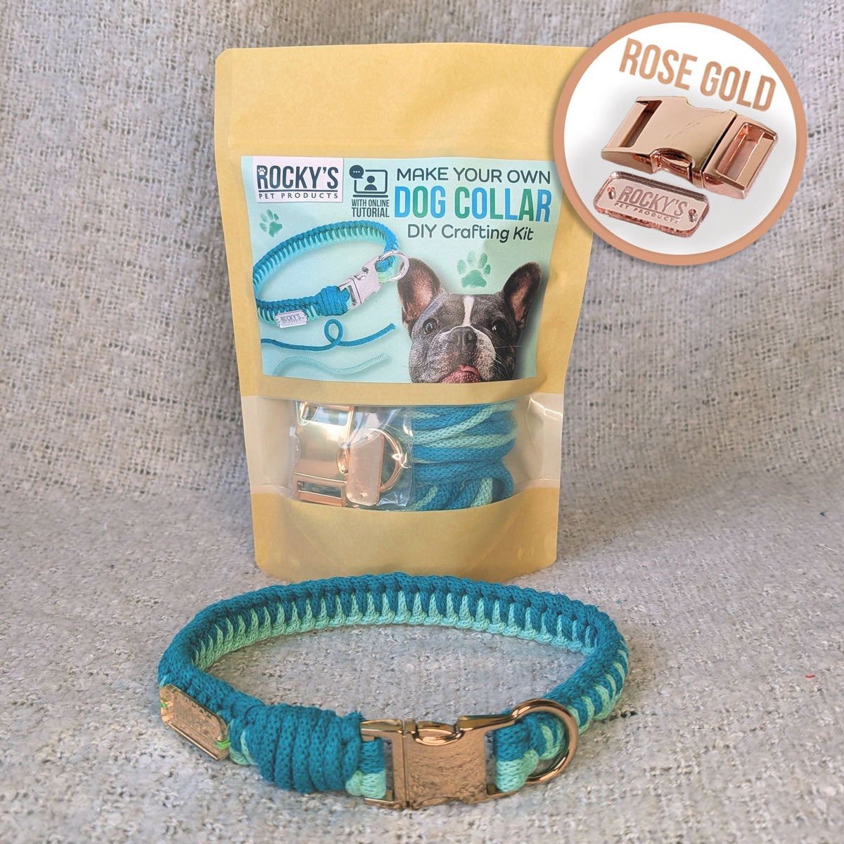 Make Your Own Dog Collar Craft Kit - MINT