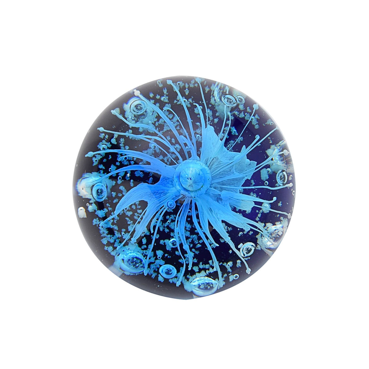 Objets d'art Glass Ornament - Water Splash Paperweight *(18/12)*
