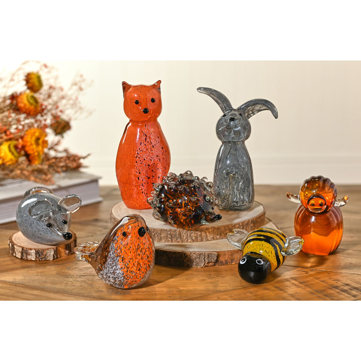 Objets d'art Glass Figurine - Bee
