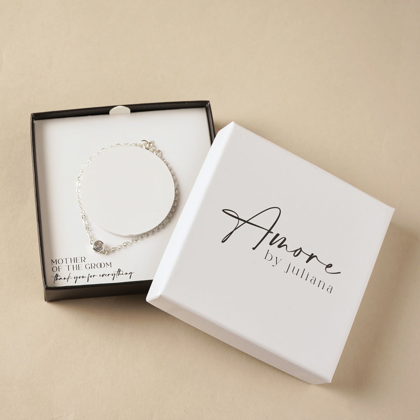 Amore Silver Plated Bracelet - Mother Of The Groom
