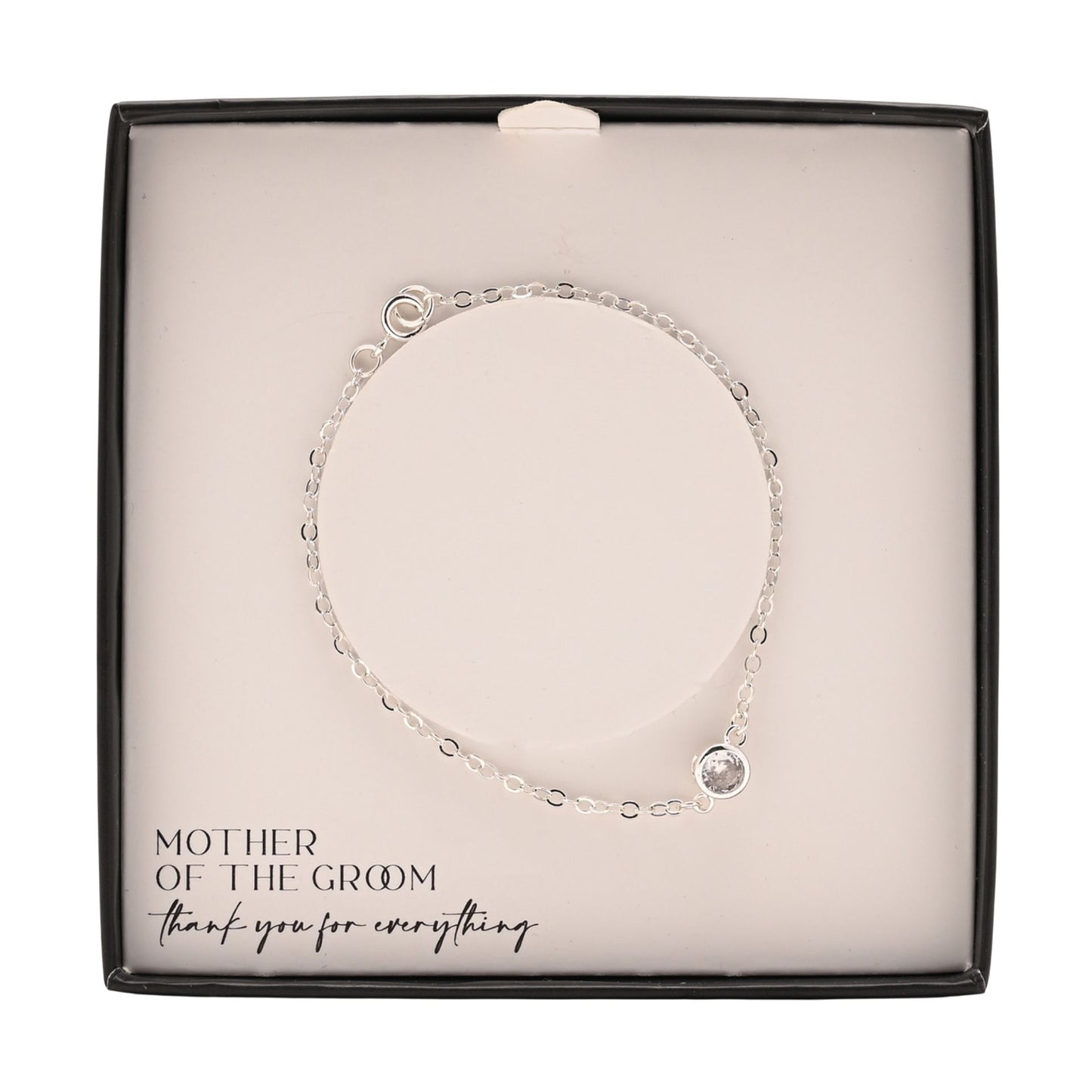 Amore Silver Plated Bracelet - Mother Of The Groom
