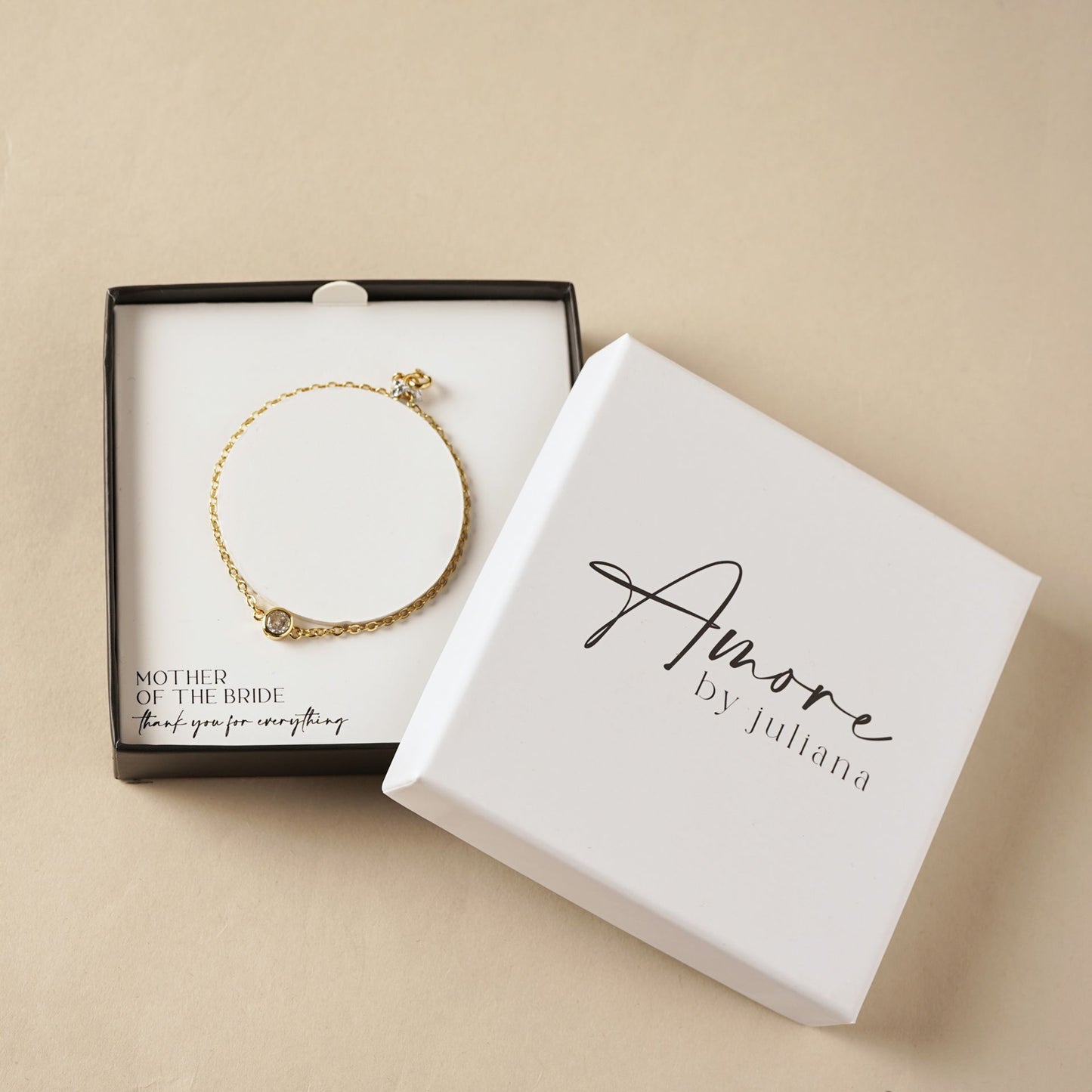 Amore Gold Plated Bracelet - Mother Of The Bride
