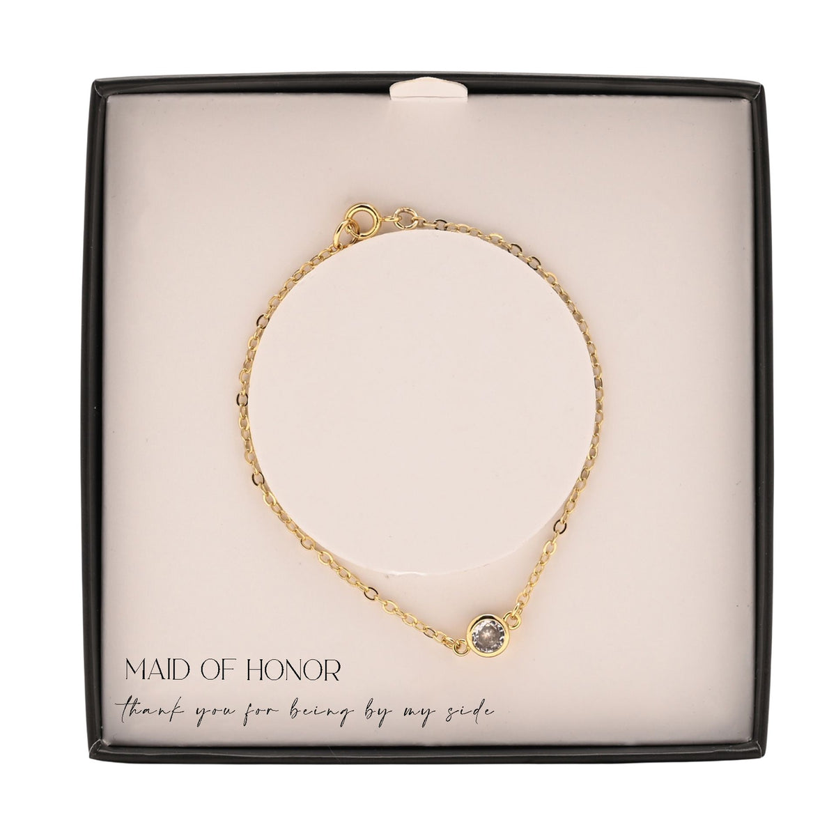 Amore Gold Plated Bracelet - Maid Of Honour