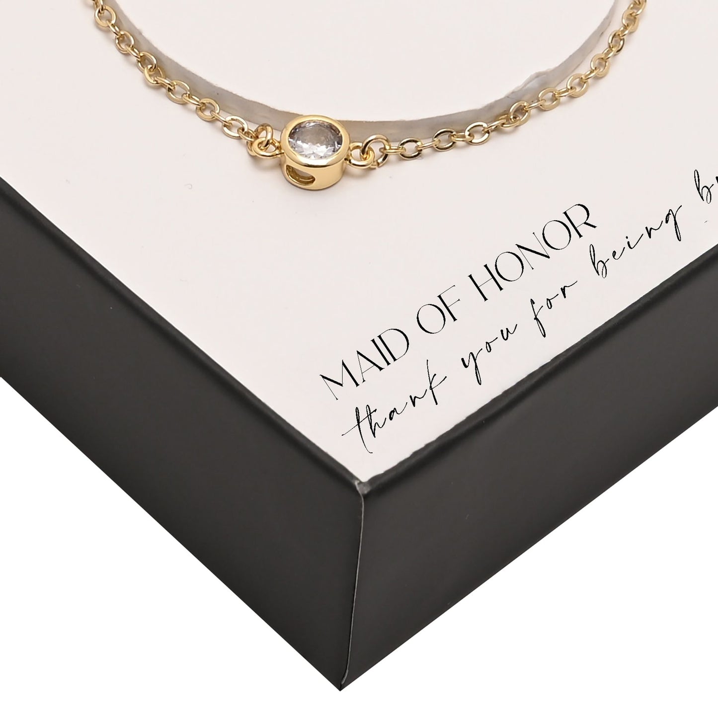Amore Gold Plated Bracelet - Maid Of Honour