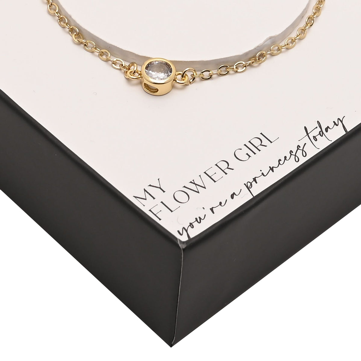 Amore Gold Plated Bracelet - Flower Girl