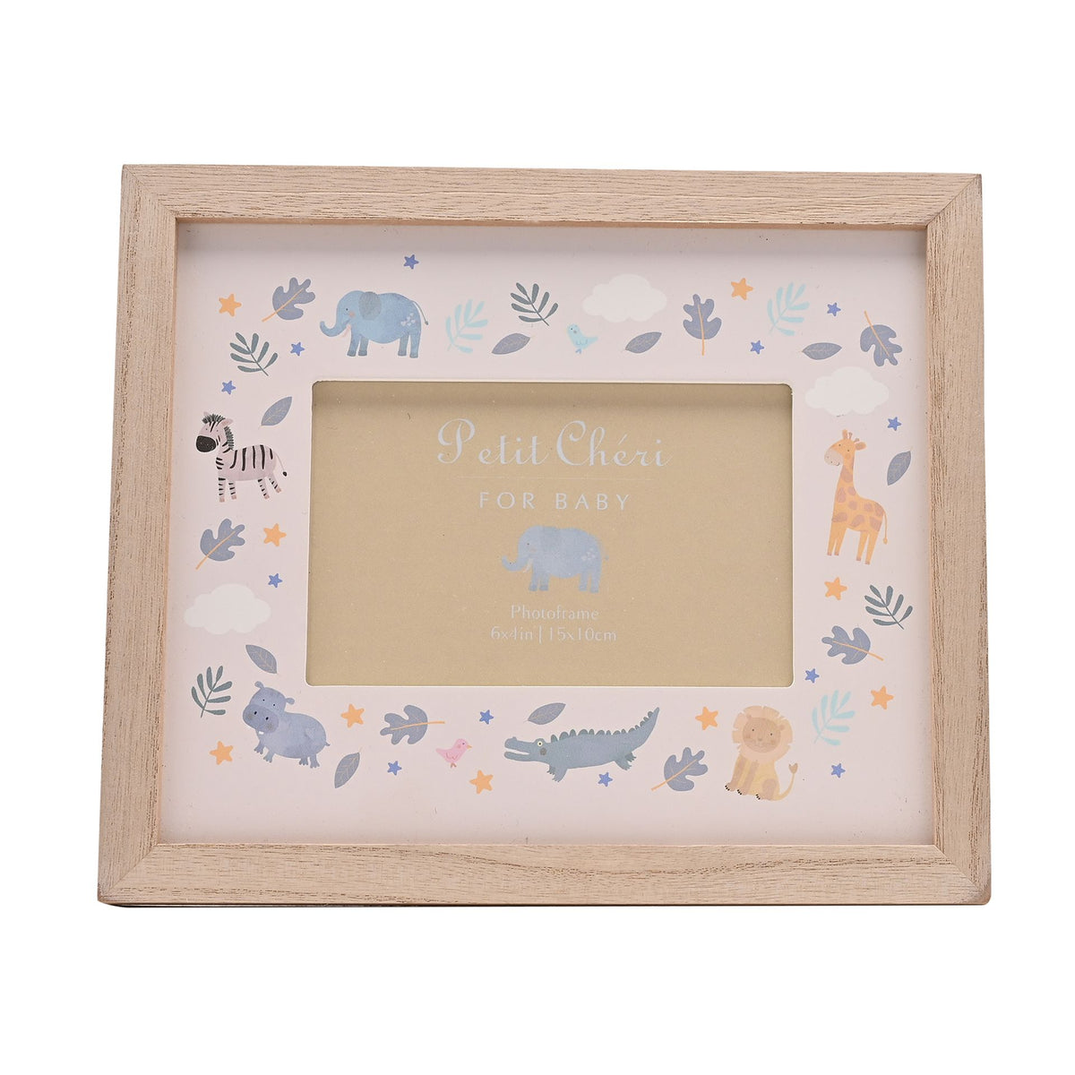 Petit Cheri Animal Border Frame 6" x 4"
