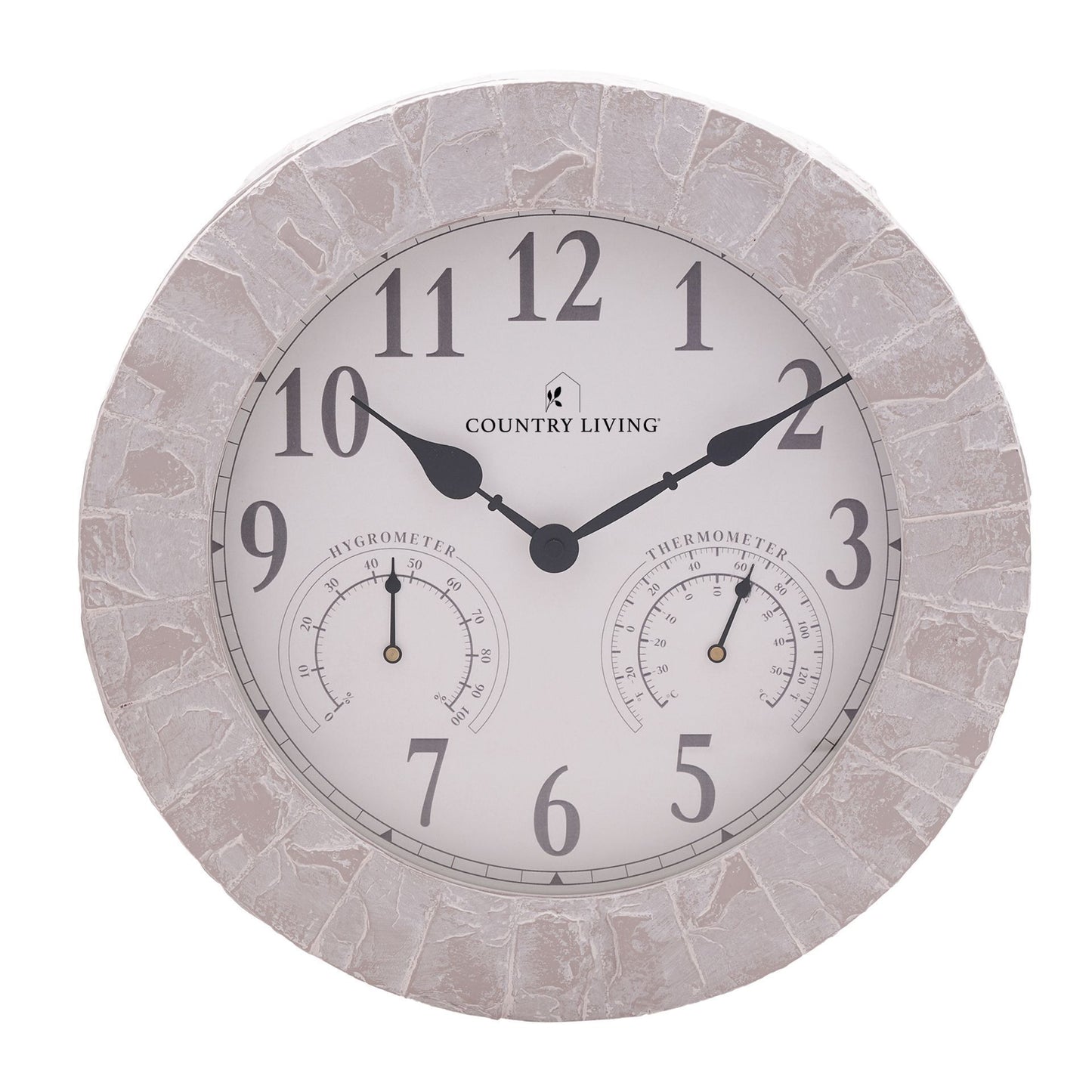Country Living Garden Clock 14"