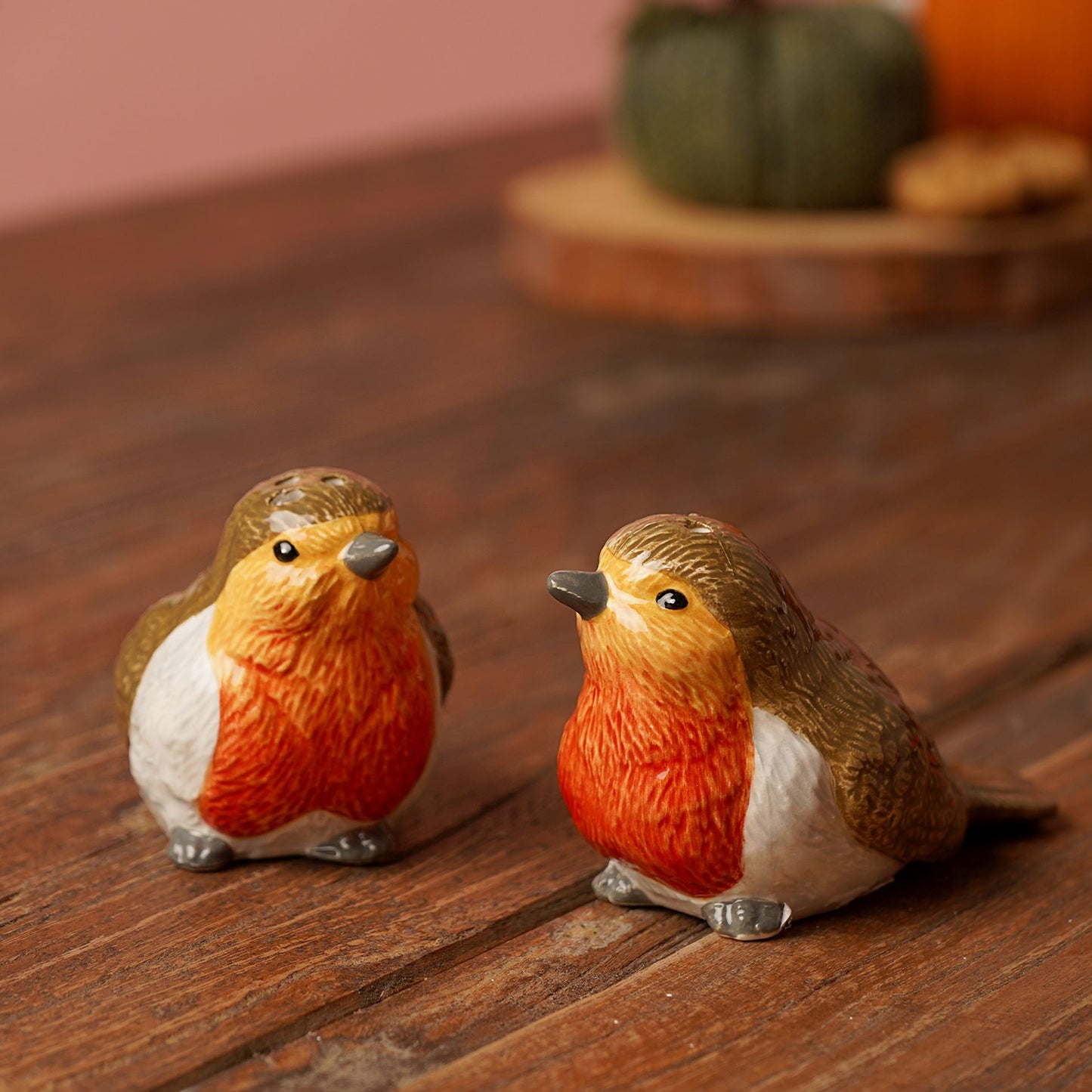 Country Living Robin Salt & Pepper Pots