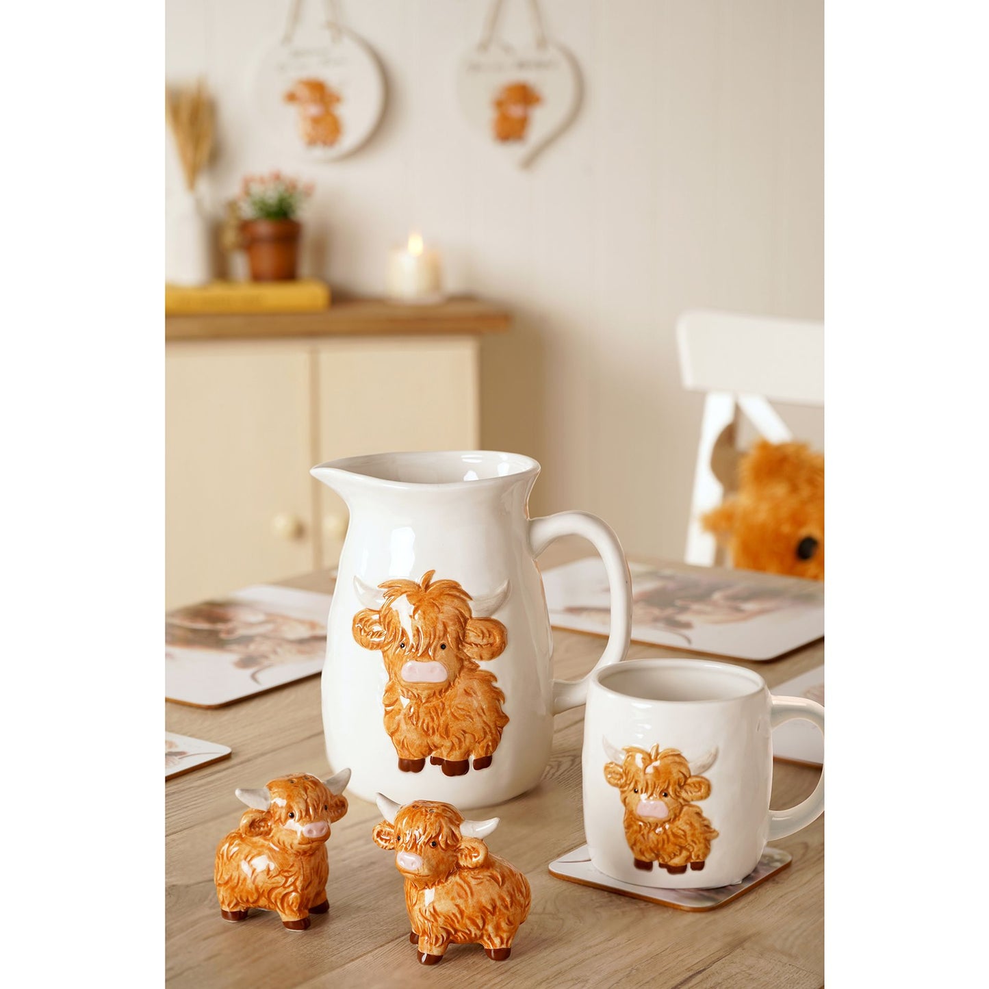 Country Living Highland Cow Mug