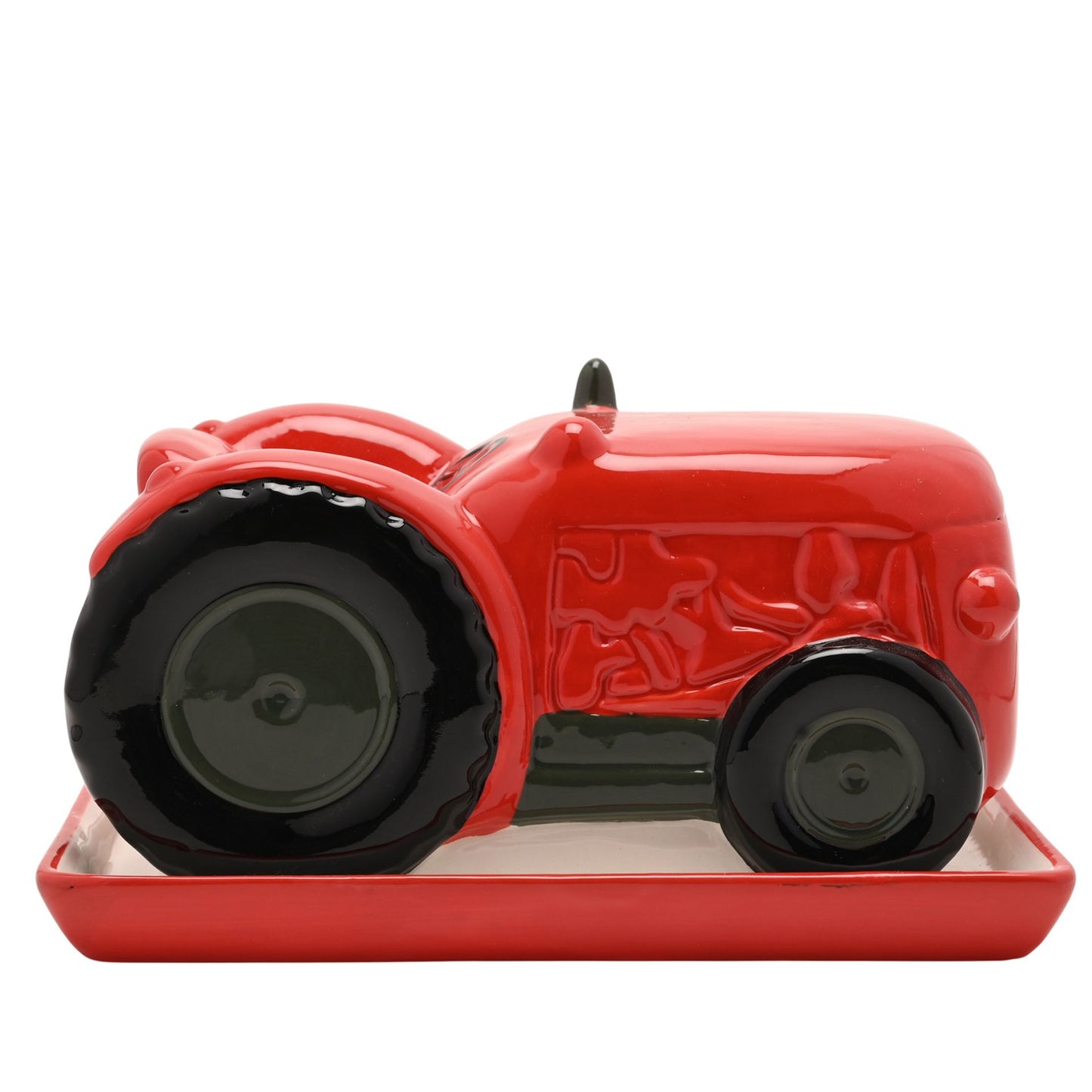 Country Living Tractor Butter Dish